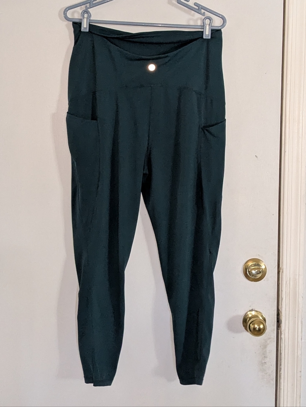 Maternity Dark Green Active Leggings XL - Picture 4 of 4